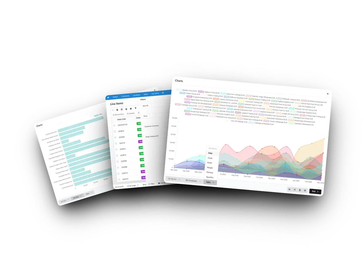 Data tables